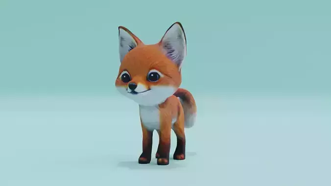 Cute Fox Baby Little