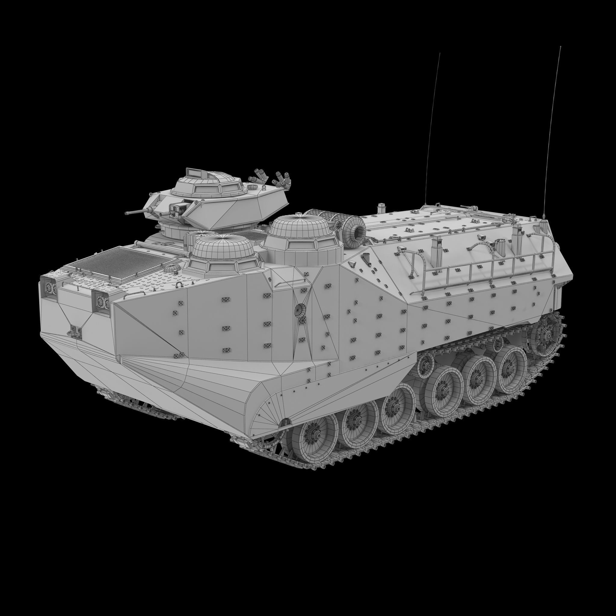 AAVP7A1 Low-poly 3D model_1