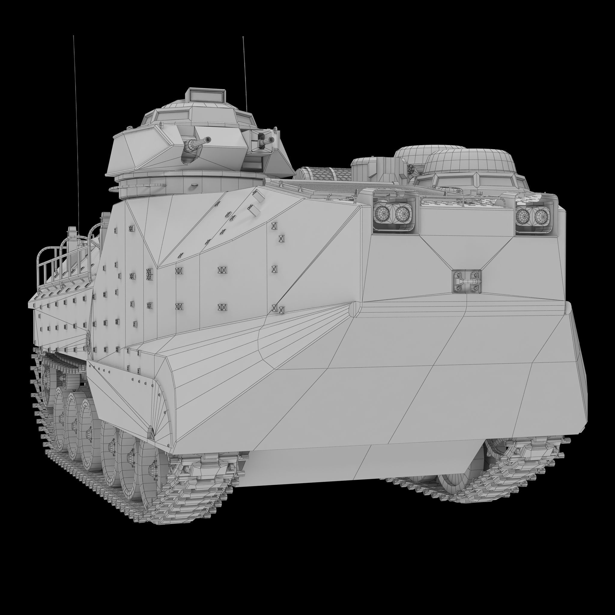 AAVP7A1 Low-poly 3D model_14