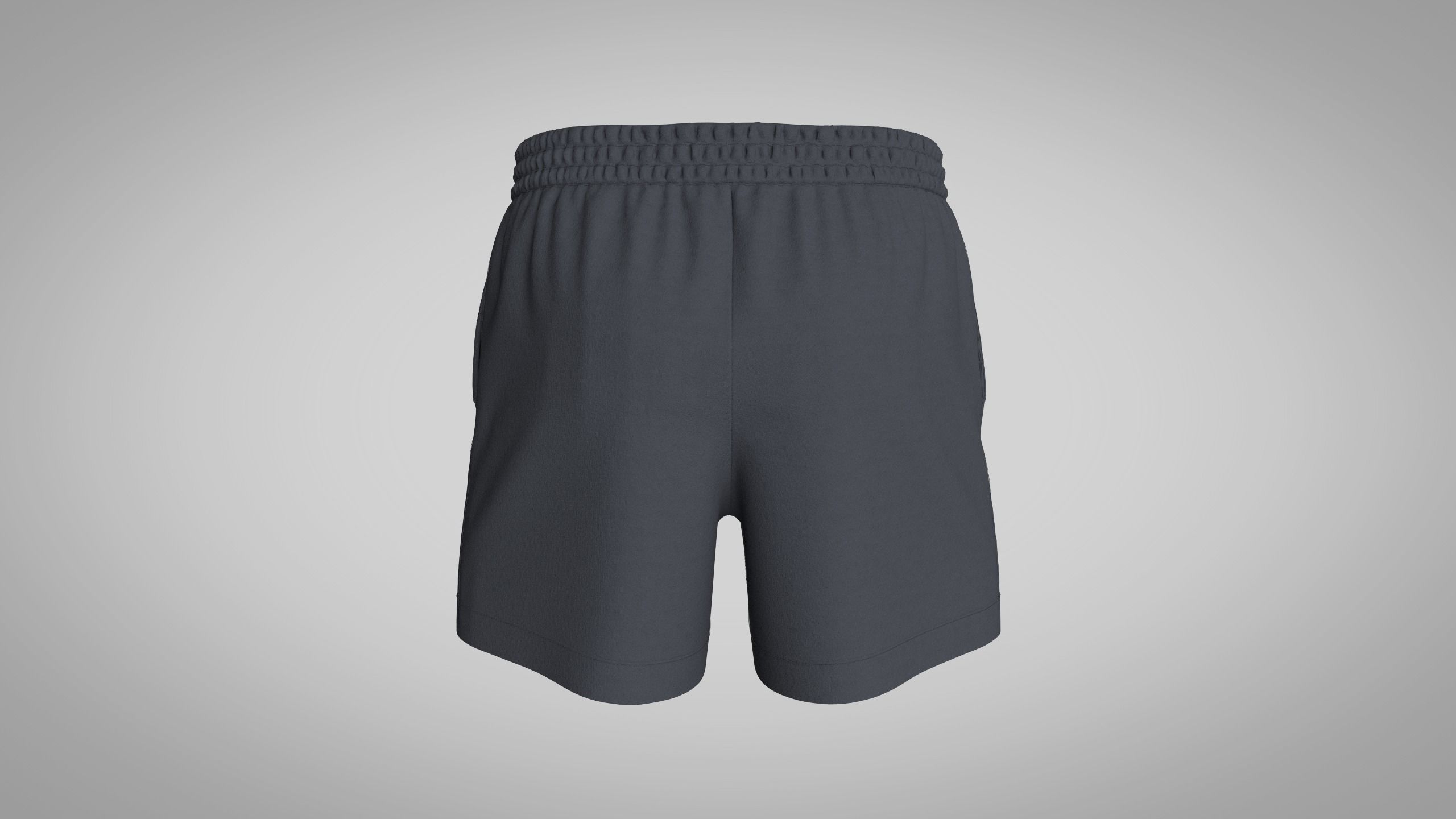 Men Shorts 3D model_3