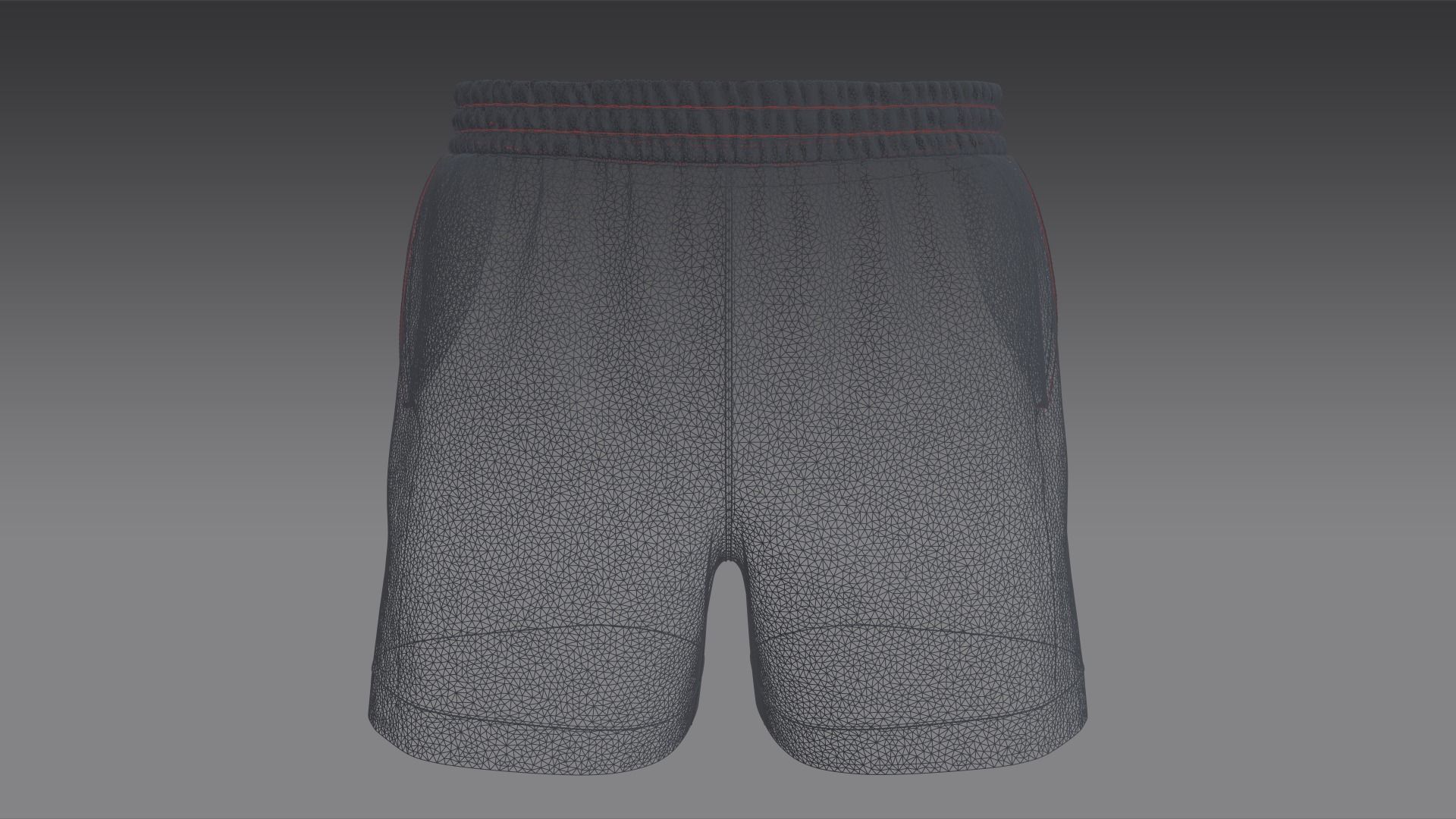 Men Shorts 3D model_10