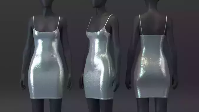Metallic Dress