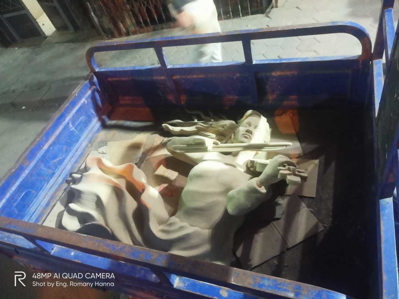 GIRL PLAYING THE VIOLIN-WAll art statue 3D print model_13