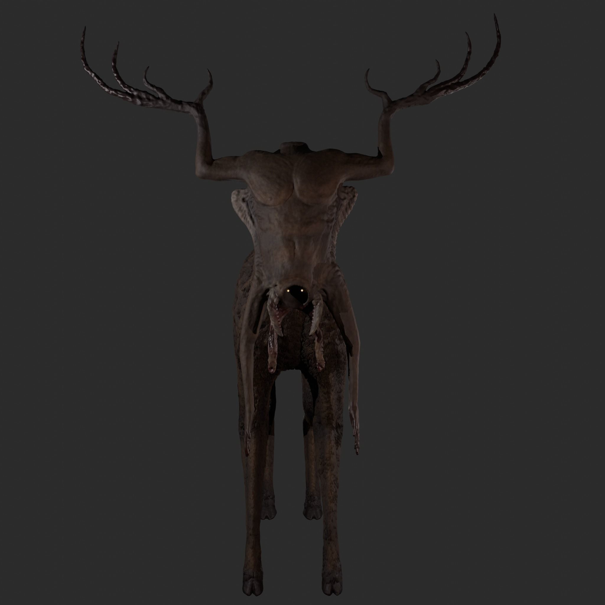 Model Jotun from the film ritual 3D model_2