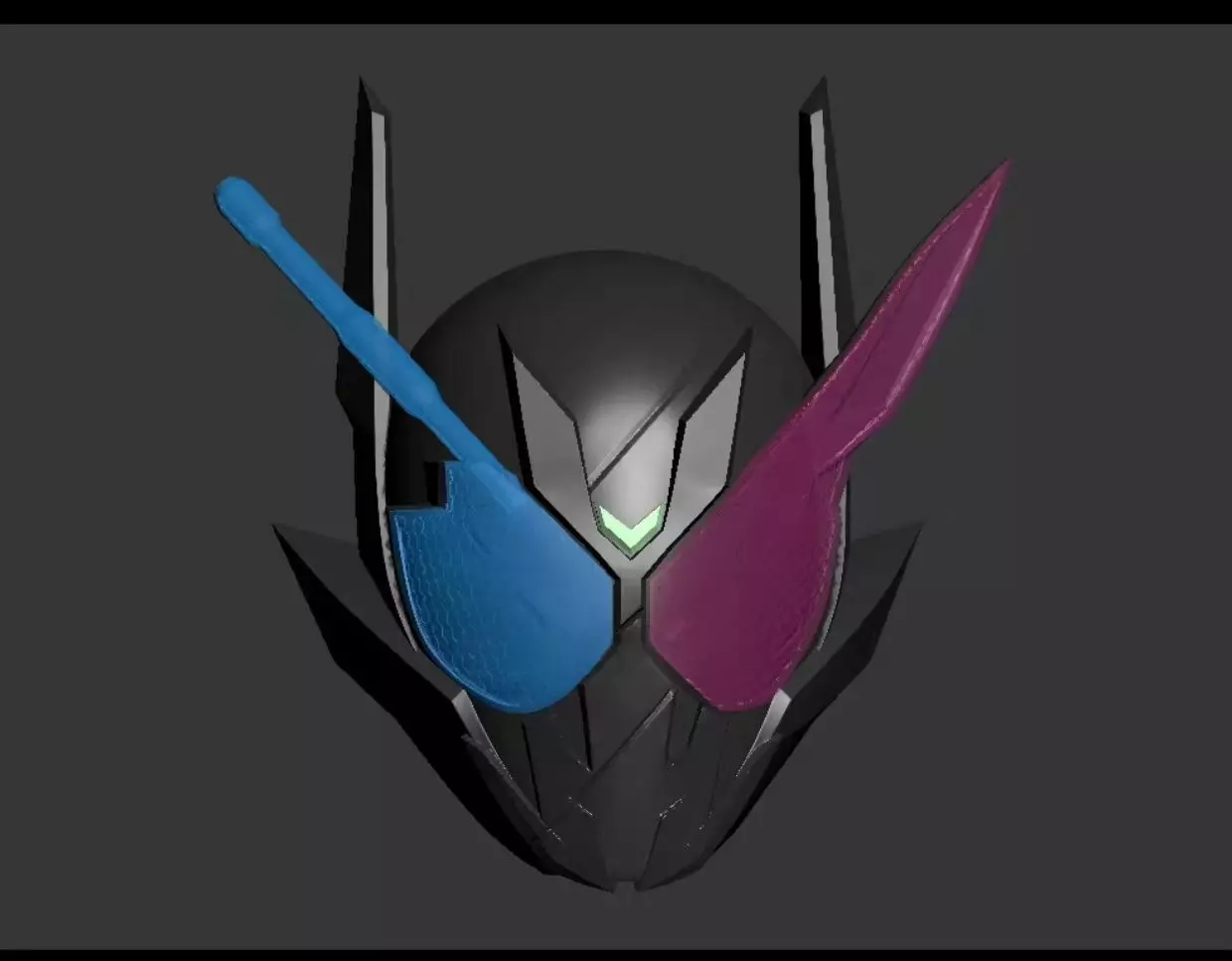 kamen rider build dangerous 3Dprint modle 3D print model_0