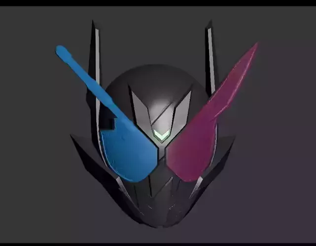 kamen rider build dangerous 3Dprint modle 3D print model