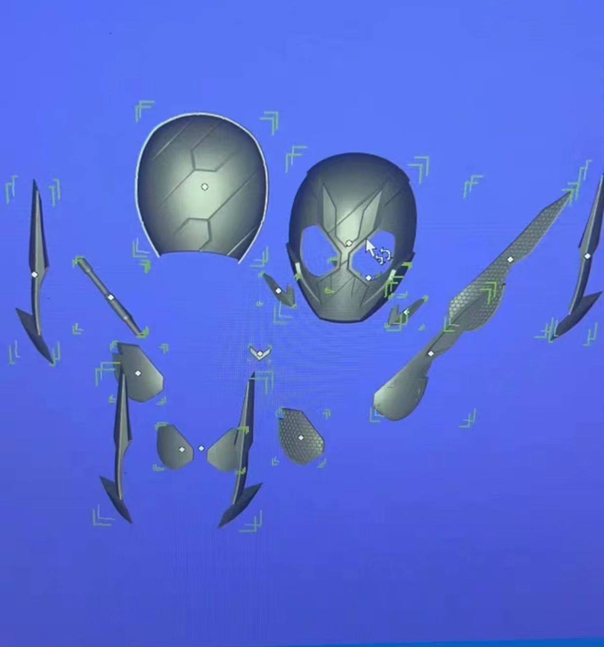 kamen rider build dangerous 3Dprint modle 3D print model_4