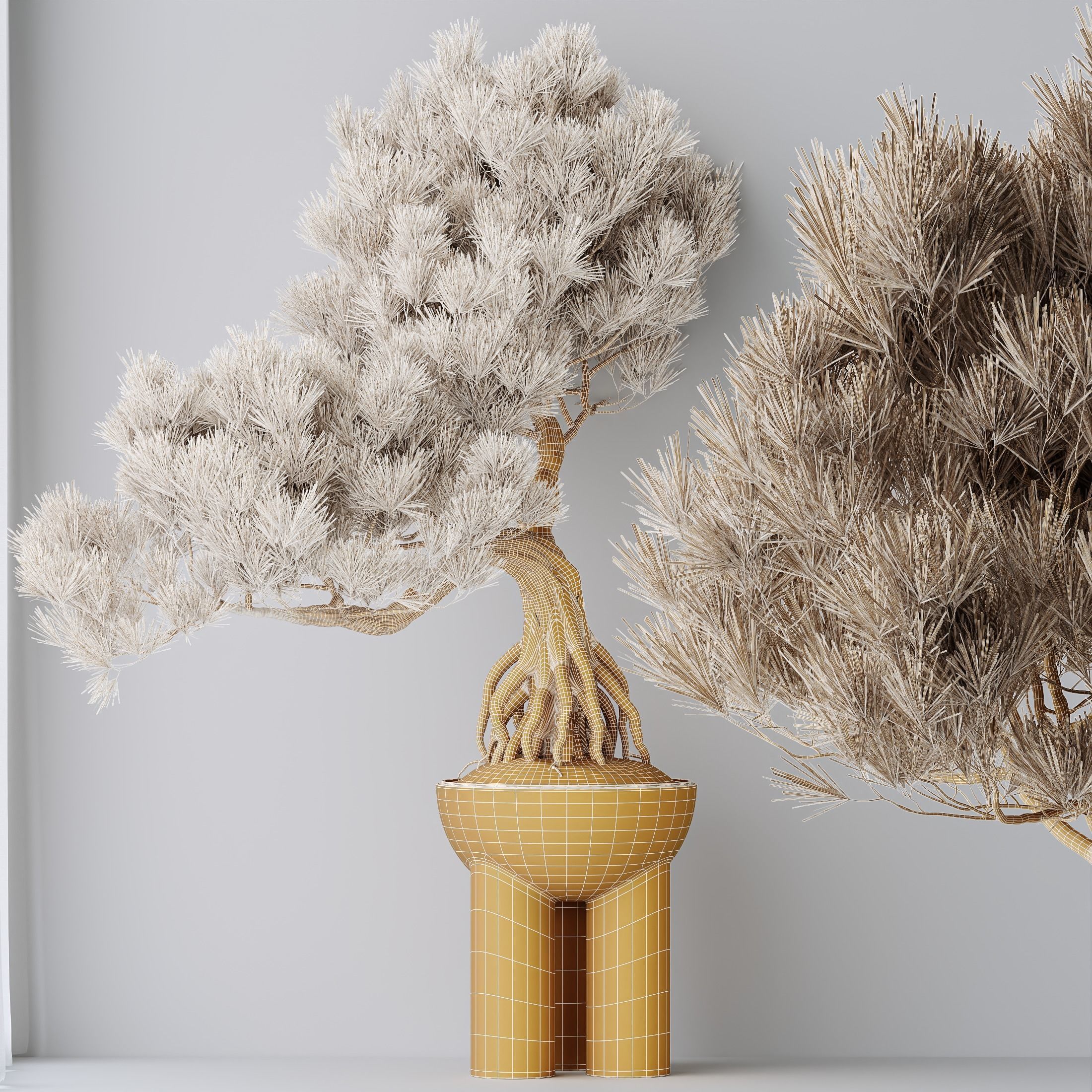 6 Different SETS of Plant Indoor SET VOL140 3D Model Collection_22