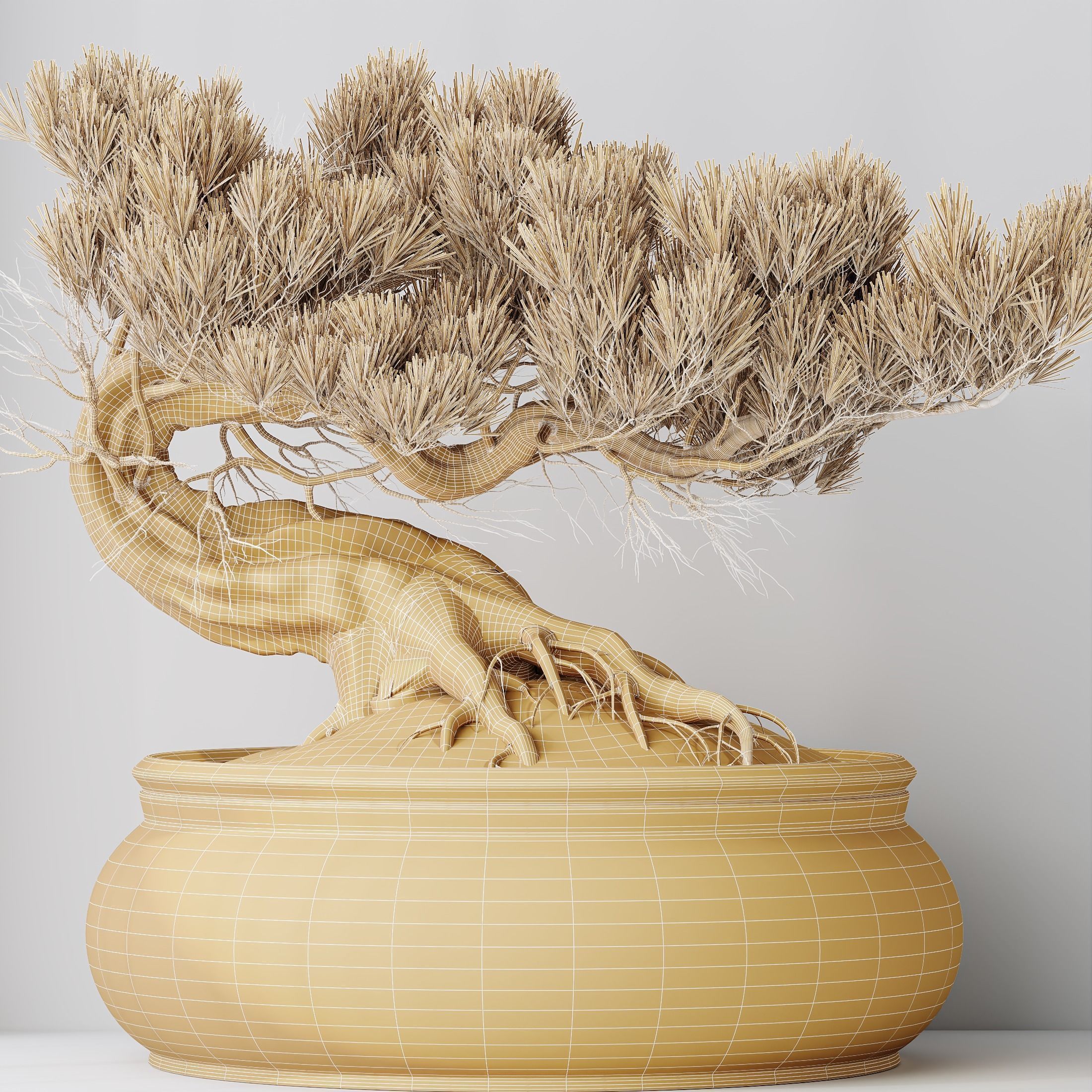 6 Different SETS of Plant Indoor SET VOL140 3D Model Collection_19