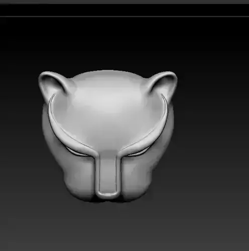 Leopard Face model