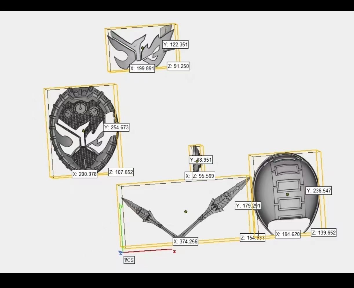 kamen rider zio 3Dprint modle 3D print model_1