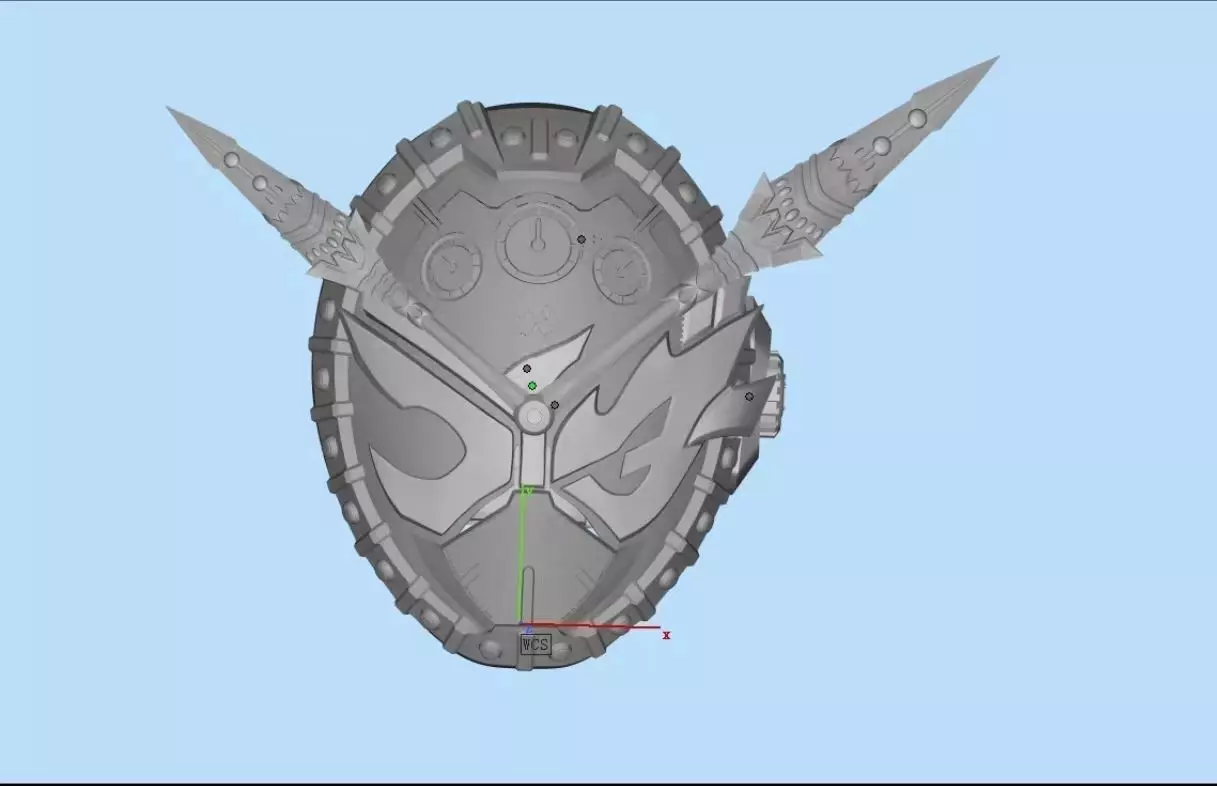 kamen rider zio 3Dprint modle 3D print model_0