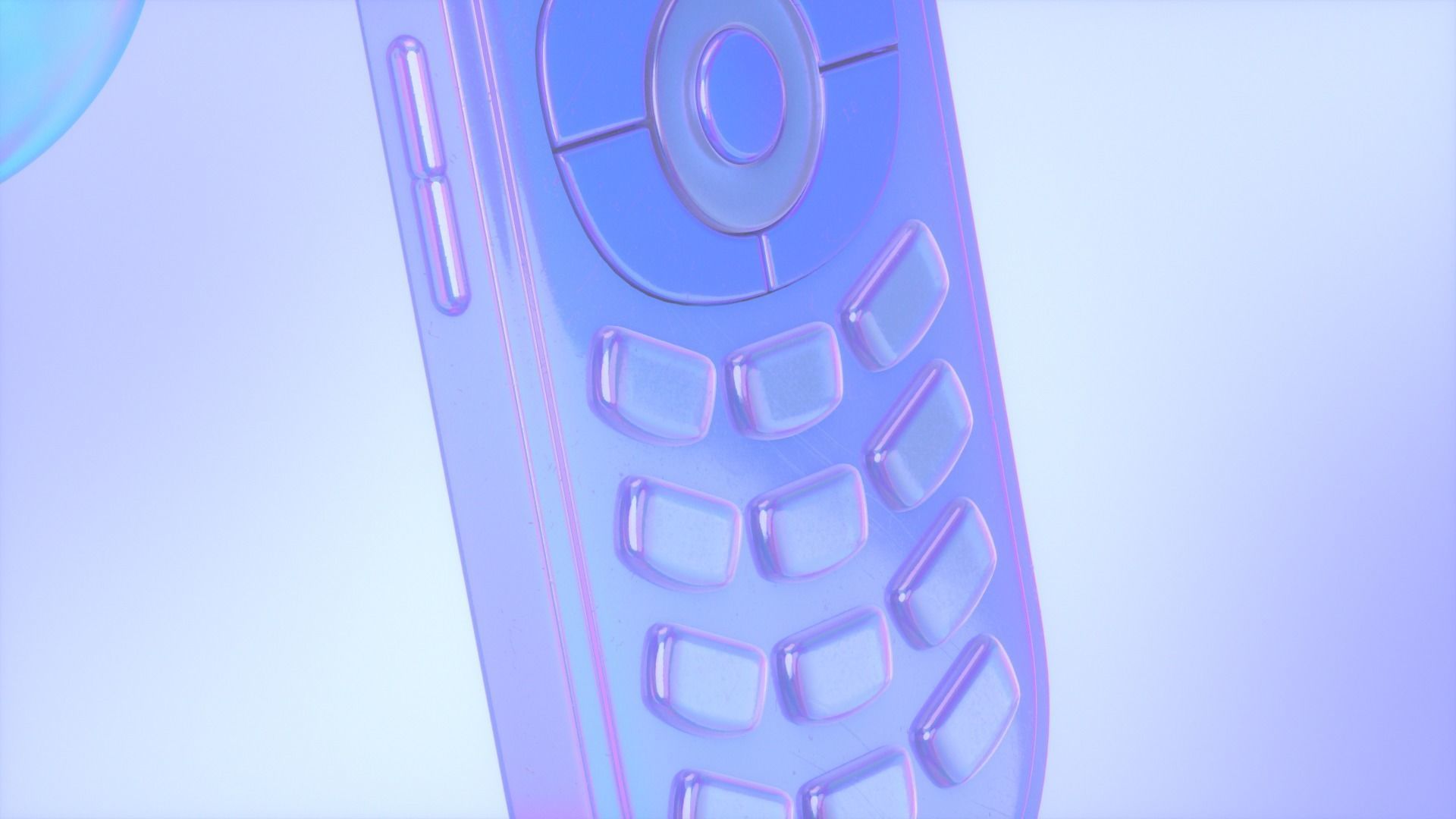 Flip Cell Phone 3D model_5