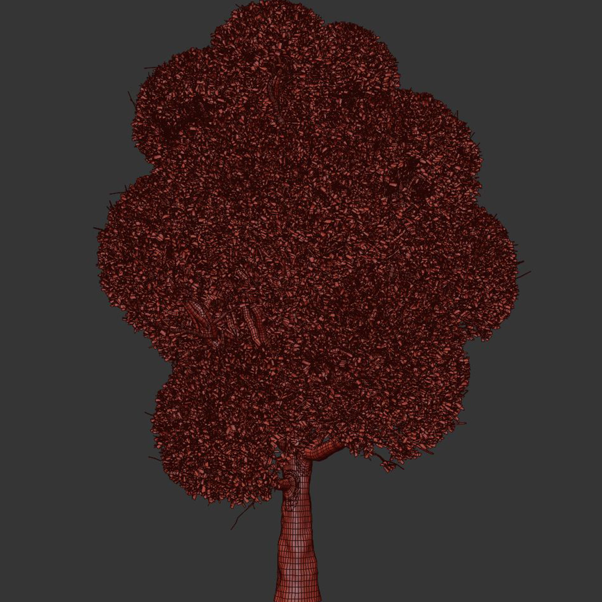 spherical tree2 3D model_4