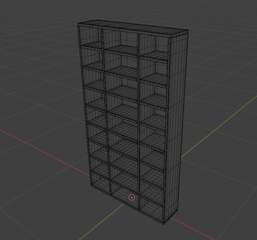 Shelf 3D model_3