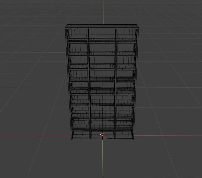 Shelf 3D model_5