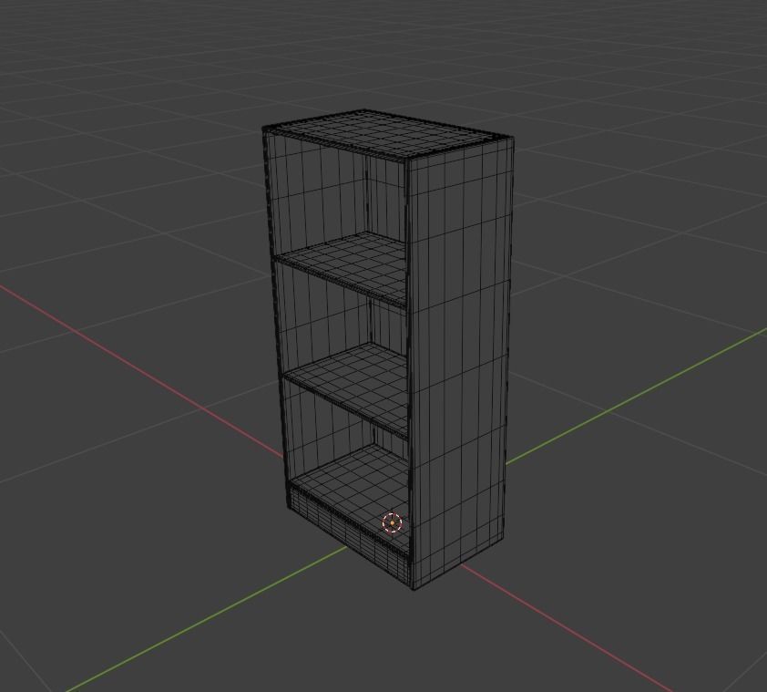 Shelf 3D model_4