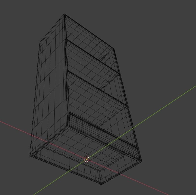Shelf 3D model_3