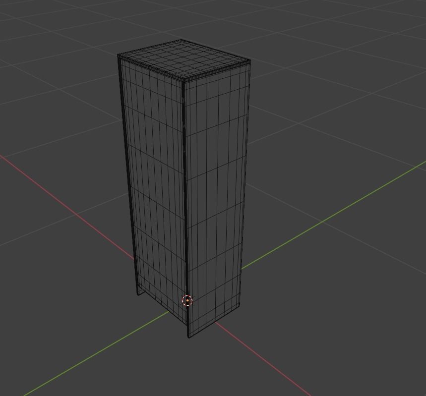 Shelf 3D model_3