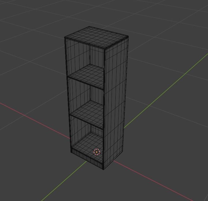 Shelf 3D model_2