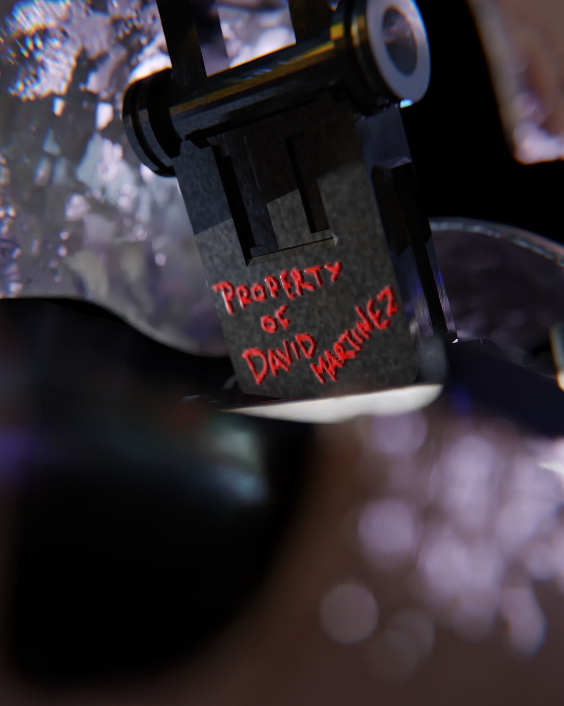 Mantis Blade CYBERPUNK Low-poly 3D model_5