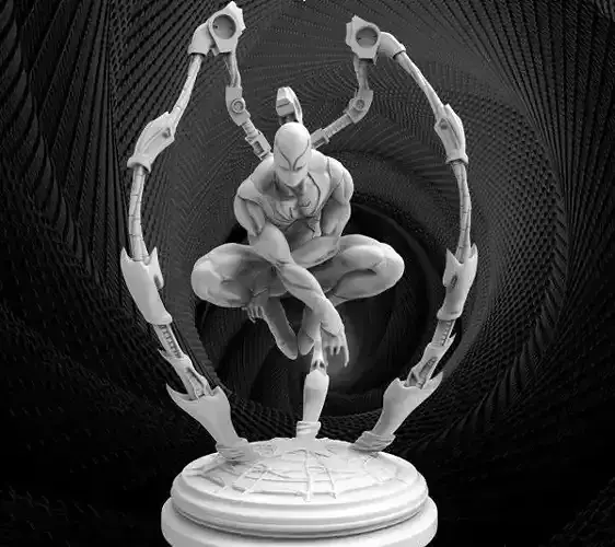 iron spider version 1 3D print model