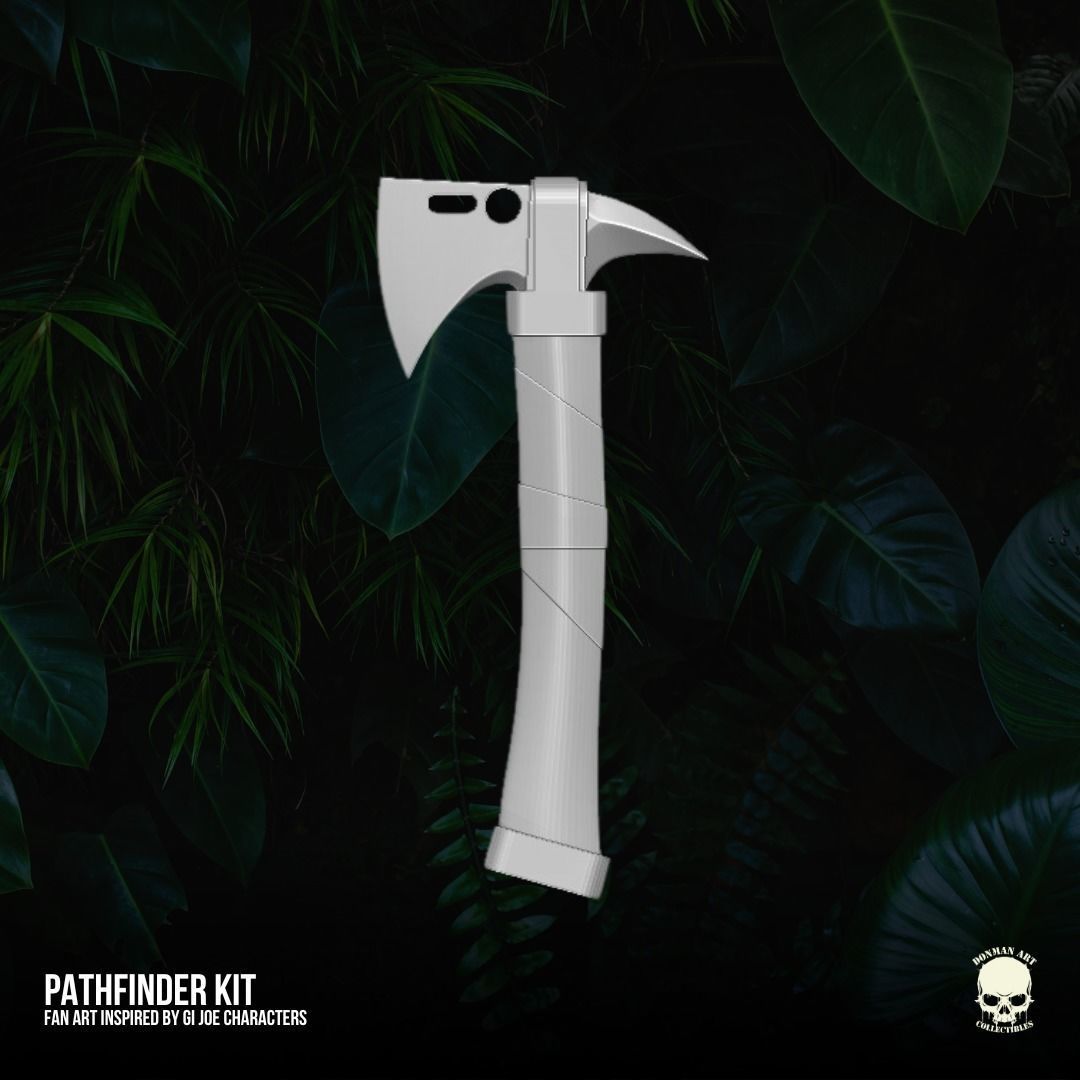 Pathfinder Fan Art Kit 3D printable File For Action Figures 3D model 3D ...