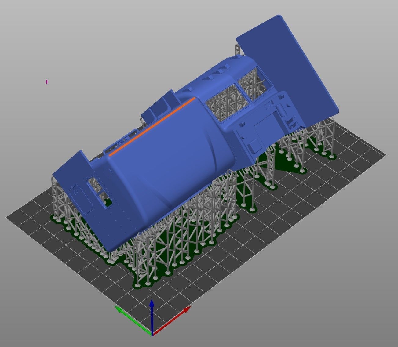 Peterbilt 389 - scale model kit for resin 3D printers 3D print model_57