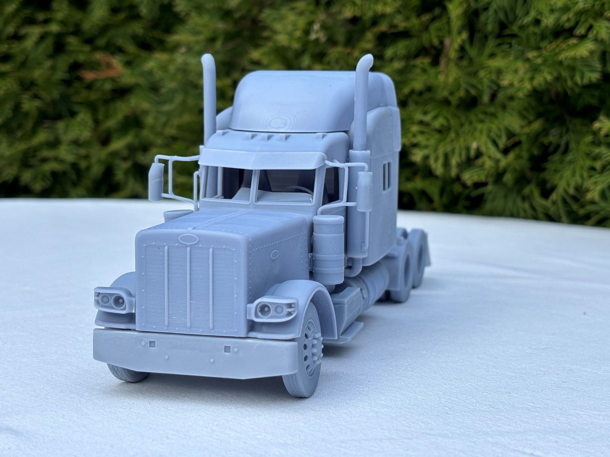 Peterbilt 389 - scale model kit for resin 3D printers 3D print model_16