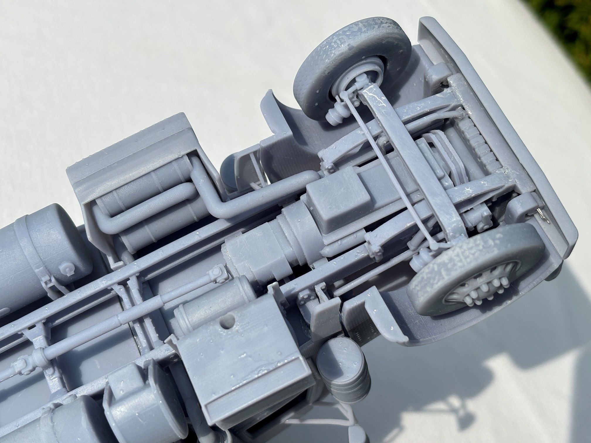 Peterbilt 389 - scale model kit for resin 3D printers 3D print model_28