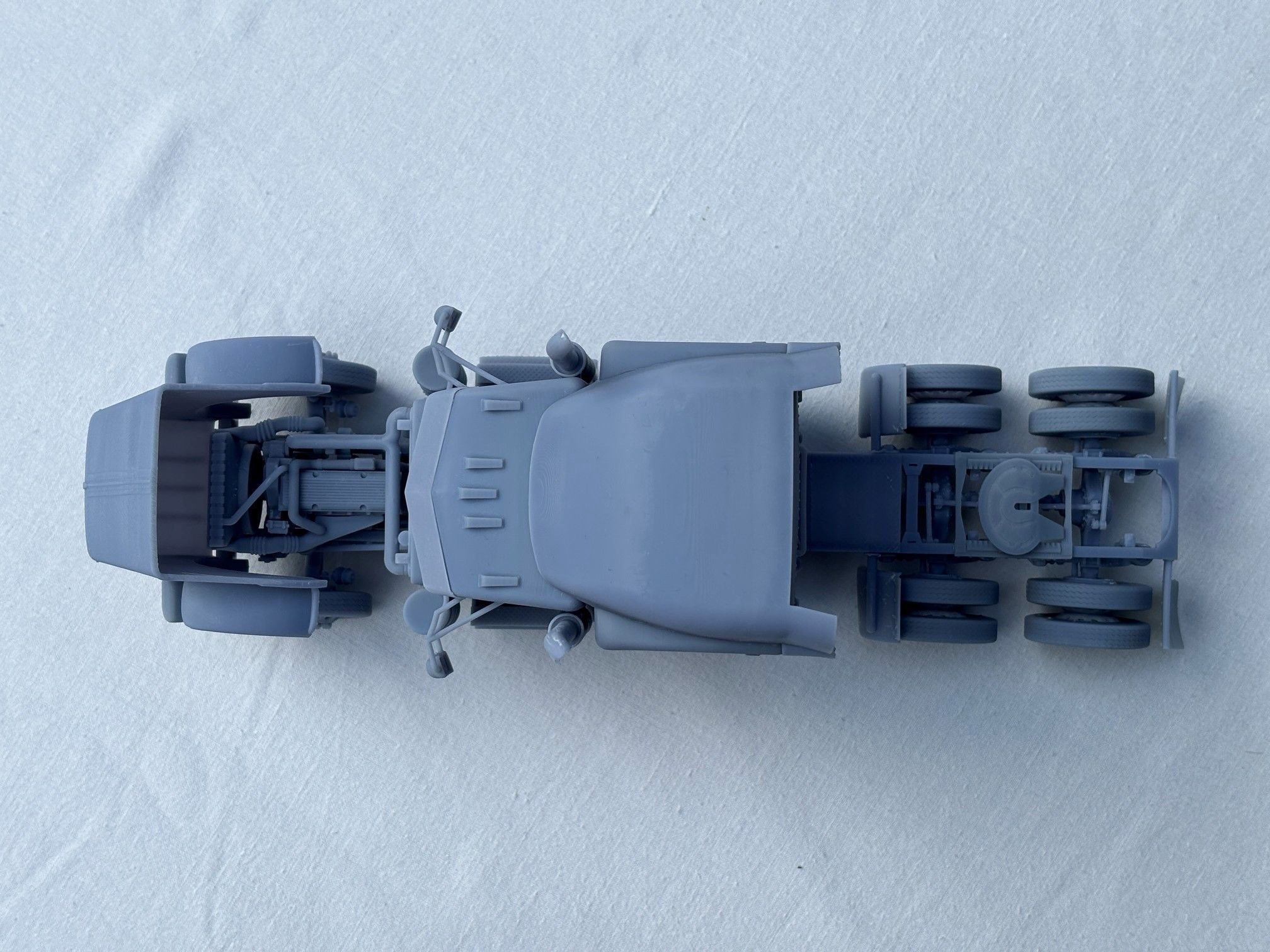 Peterbilt 389 - scale model kit for resin 3D printers 3D print model_23