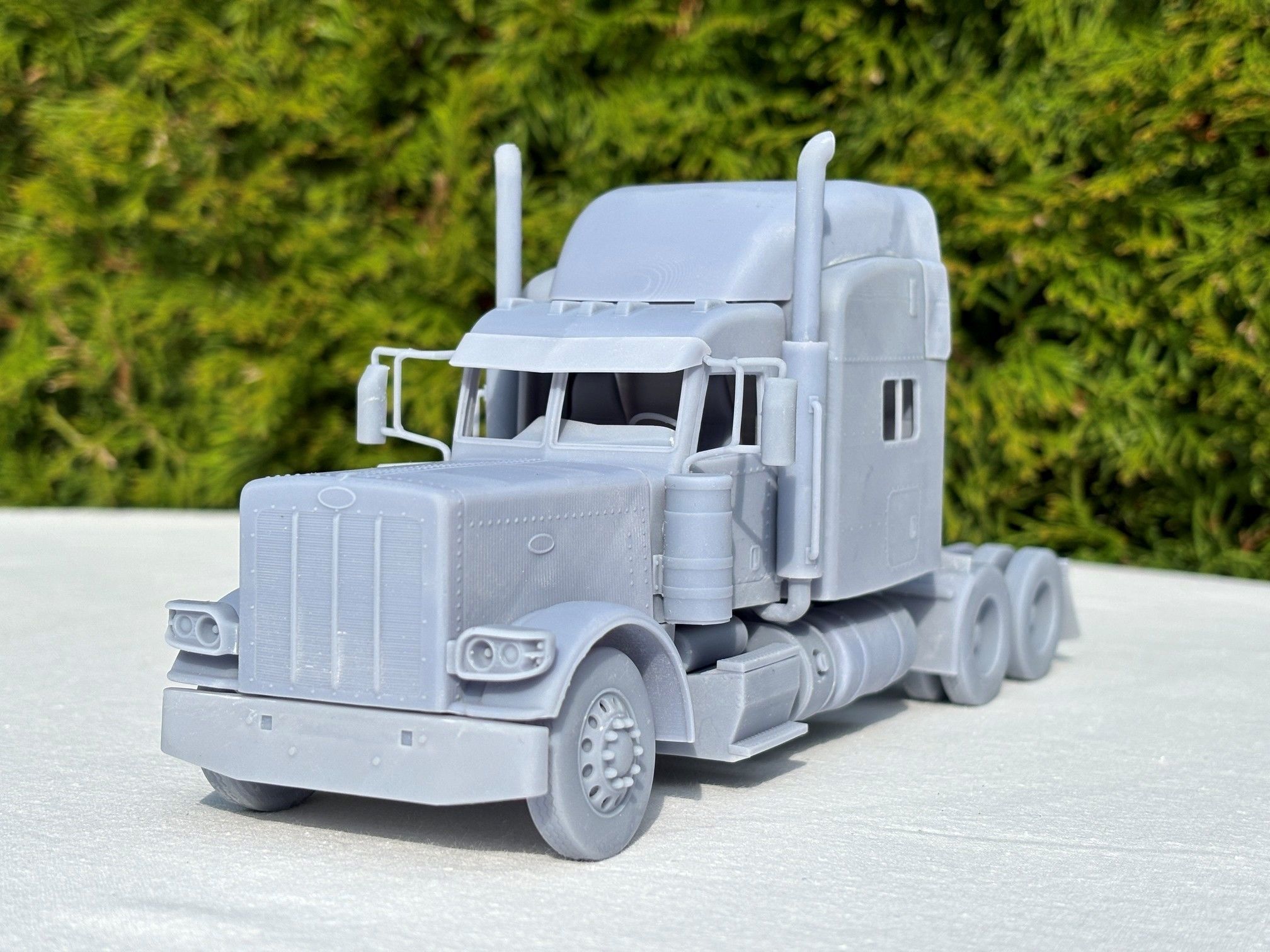 Peterbilt 389 - scale model kit for resin 3D printers 3D print model_33