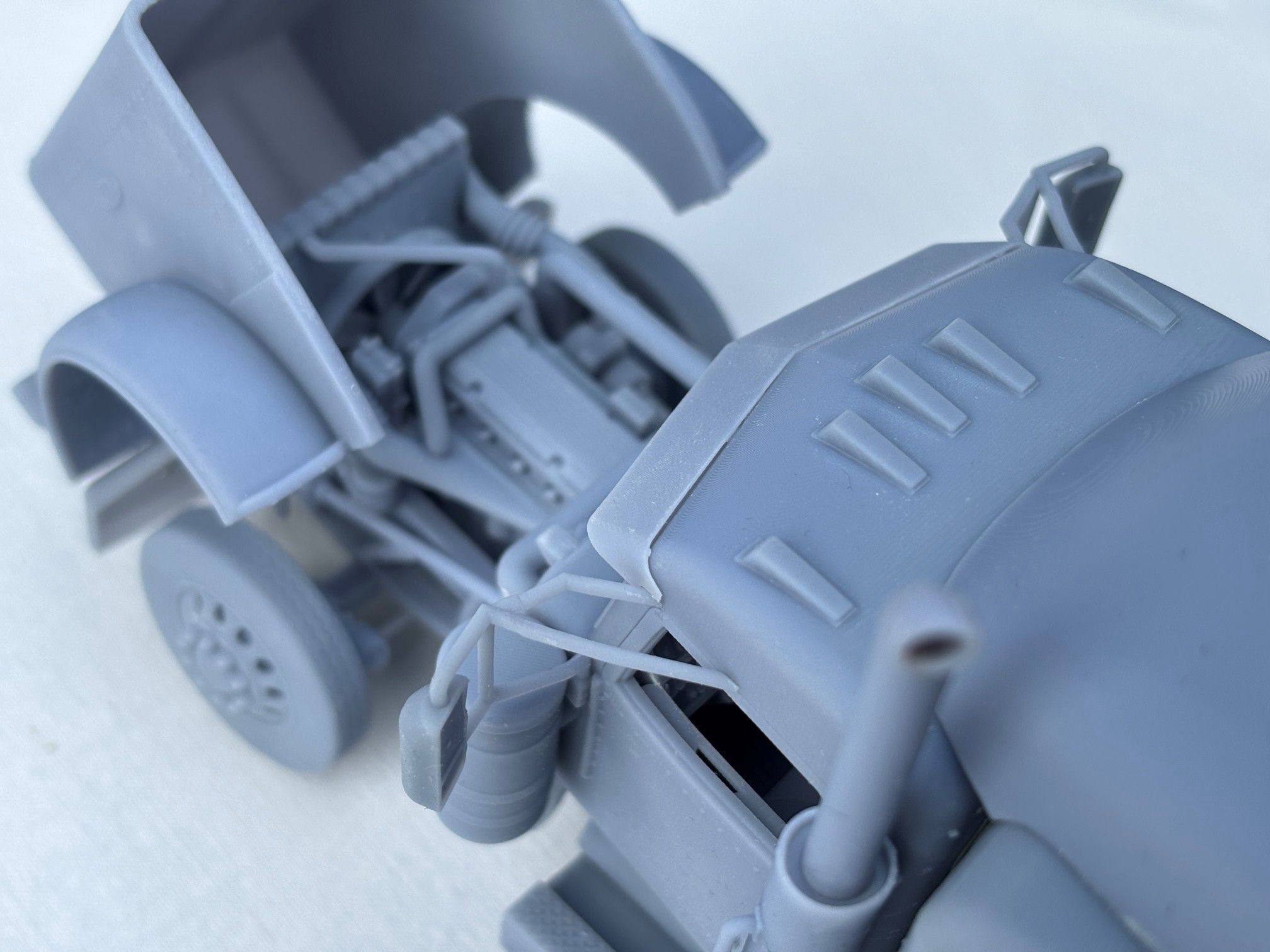 Peterbilt 389 - scale model kit for resin 3D printers 3D print model_25