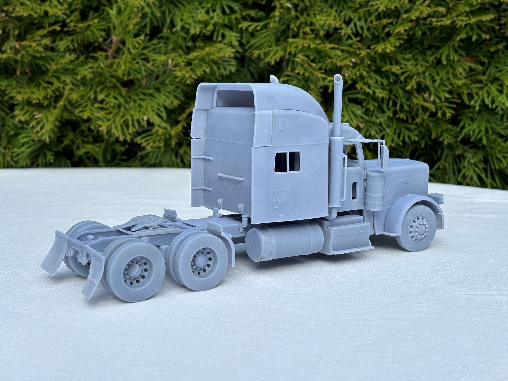 Peterbilt 389 - scale model kit for resin 3D printers 3D print model_8