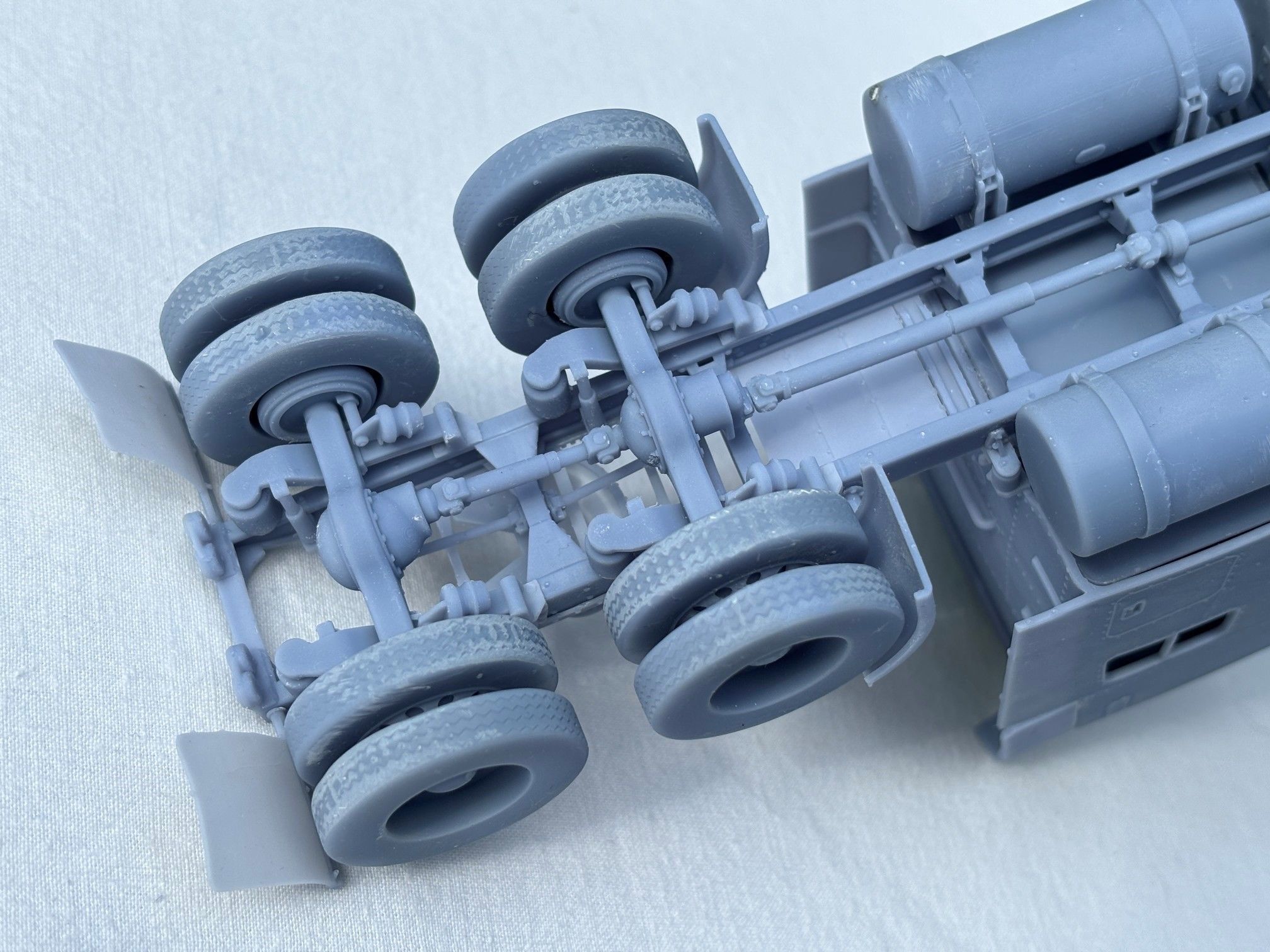 Peterbilt 389 - scale model kit for resin 3D printers 3D print model_37