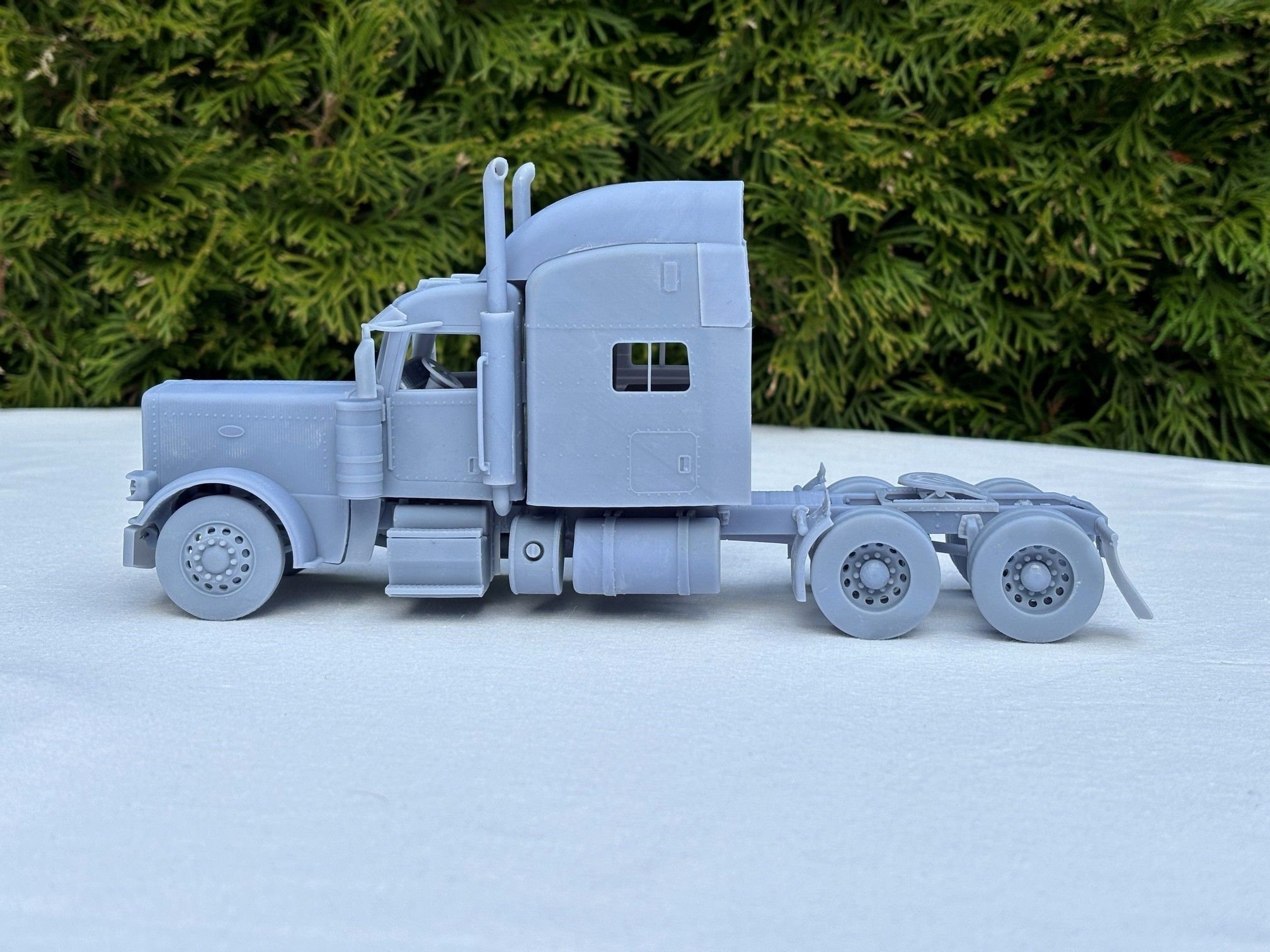 Peterbilt 389 - scale model kit for resin 3D printers 3D print model_12
