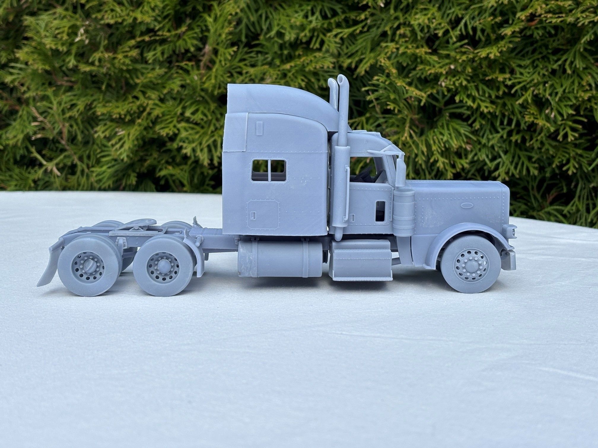 Peterbilt 389 - scale model kit for resin 3D printers 3D print model_7