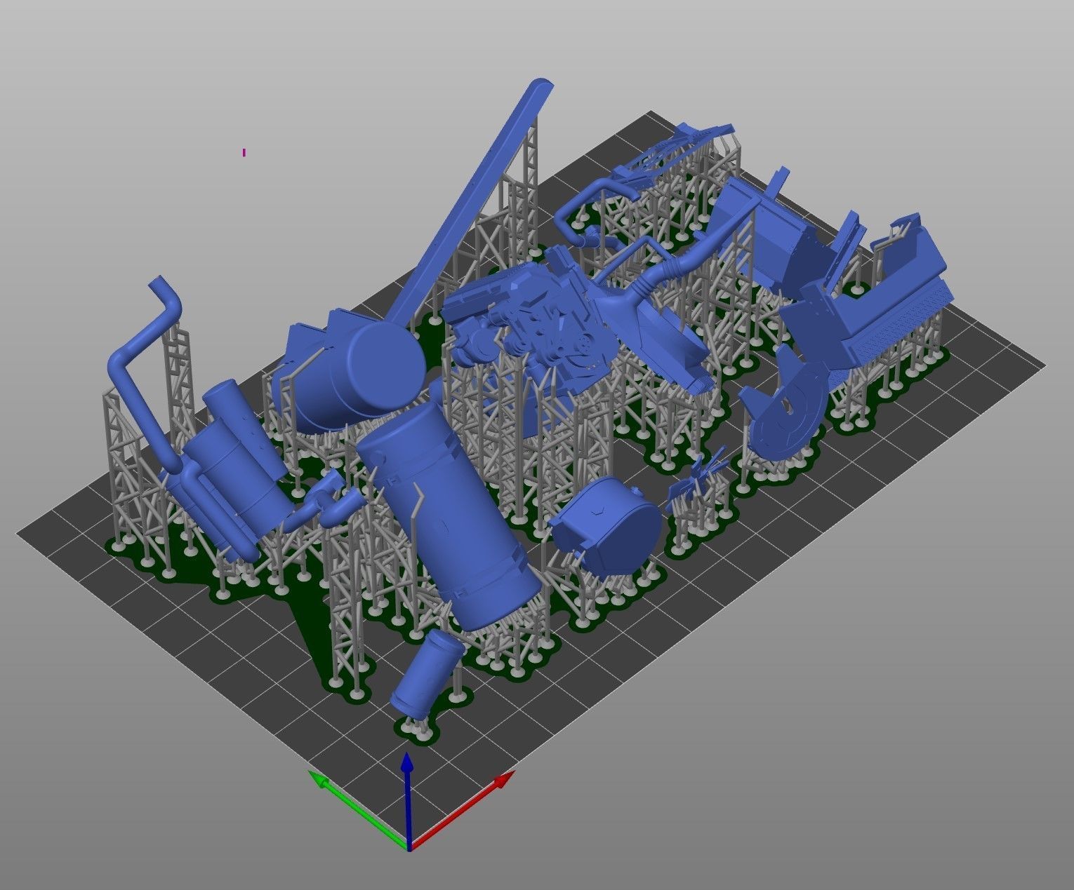 Peterbilt 389 - scale model kit for resin 3D printers 3D print model_44