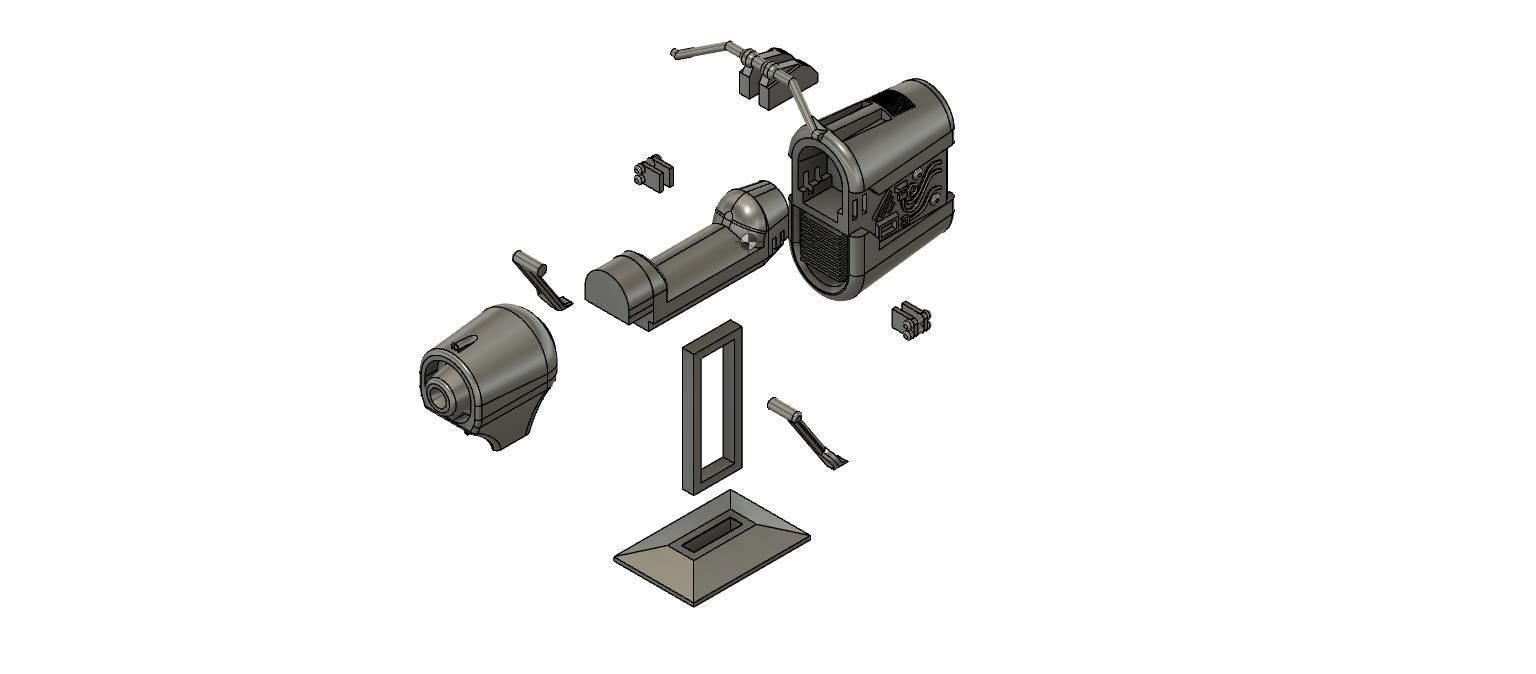 STARWARS ANDOR Luthens Fondor Hauler and speeder 3D print model_17