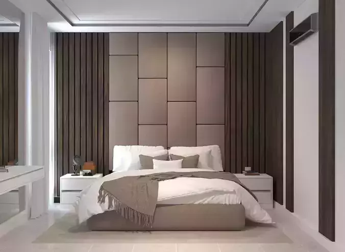 MODREN BED 2 3D model
