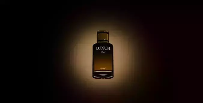 Perfume Template with 1 scene 3D model