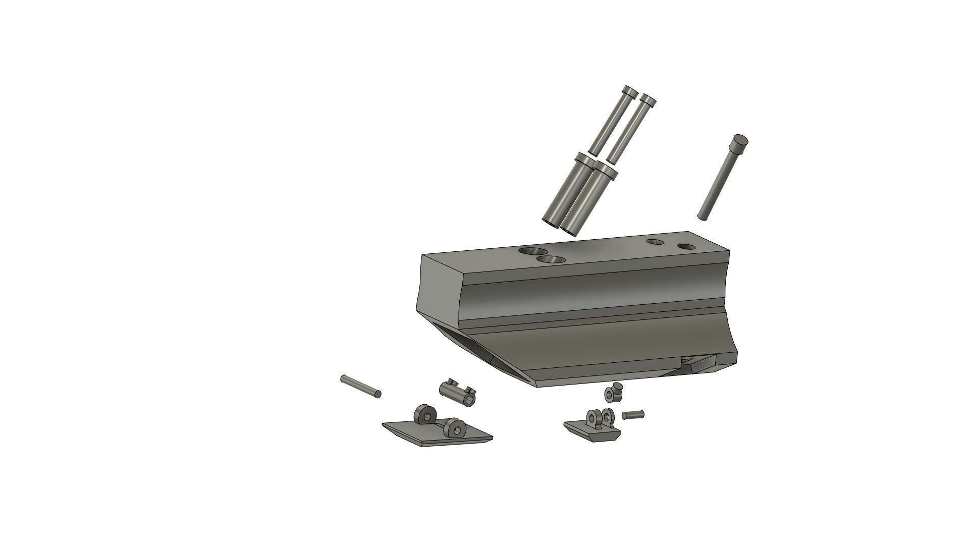 ANDOR quadjumper  ship star wars  3D print model_8