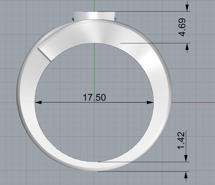 Ring  rotate   3D print model_11