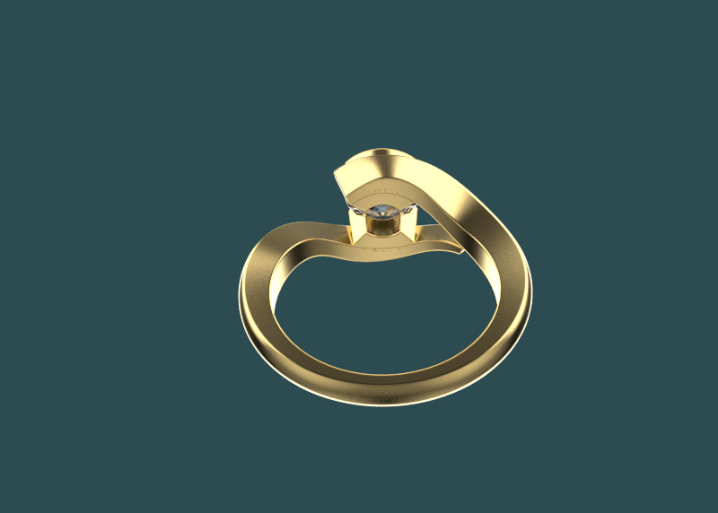 Ring  rotate   3D print model_9