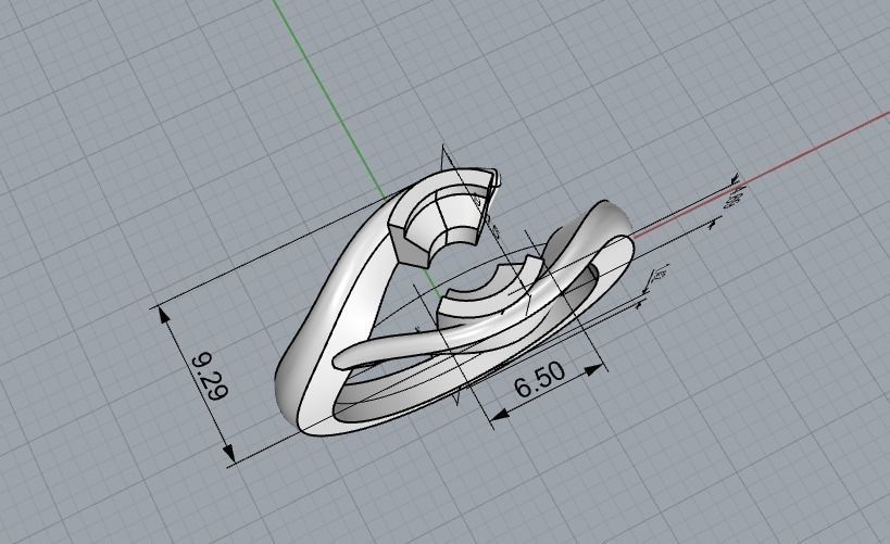 Ring  rotate   3D print model_6