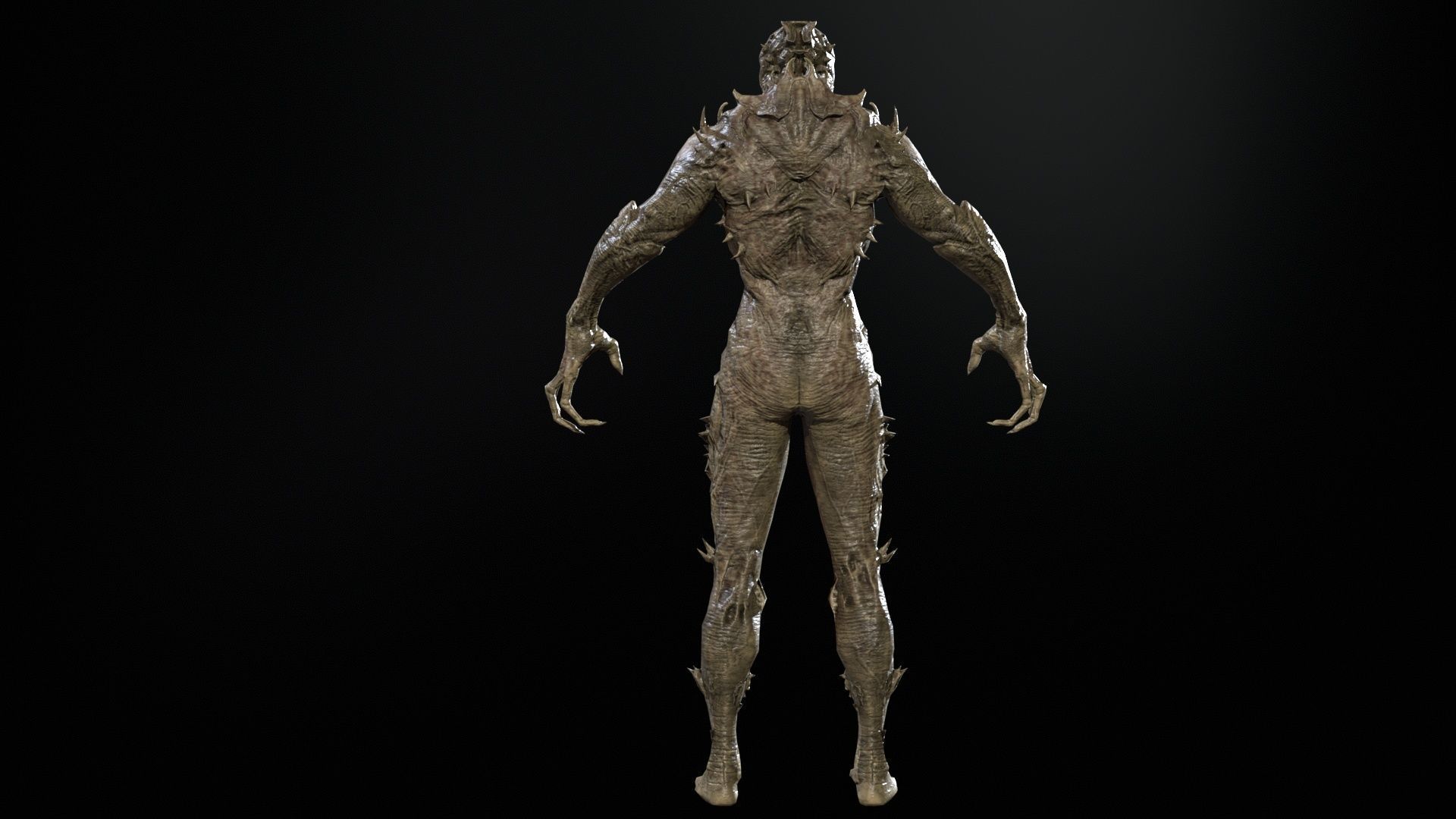 MutantR1 Low-poly 3D model_10