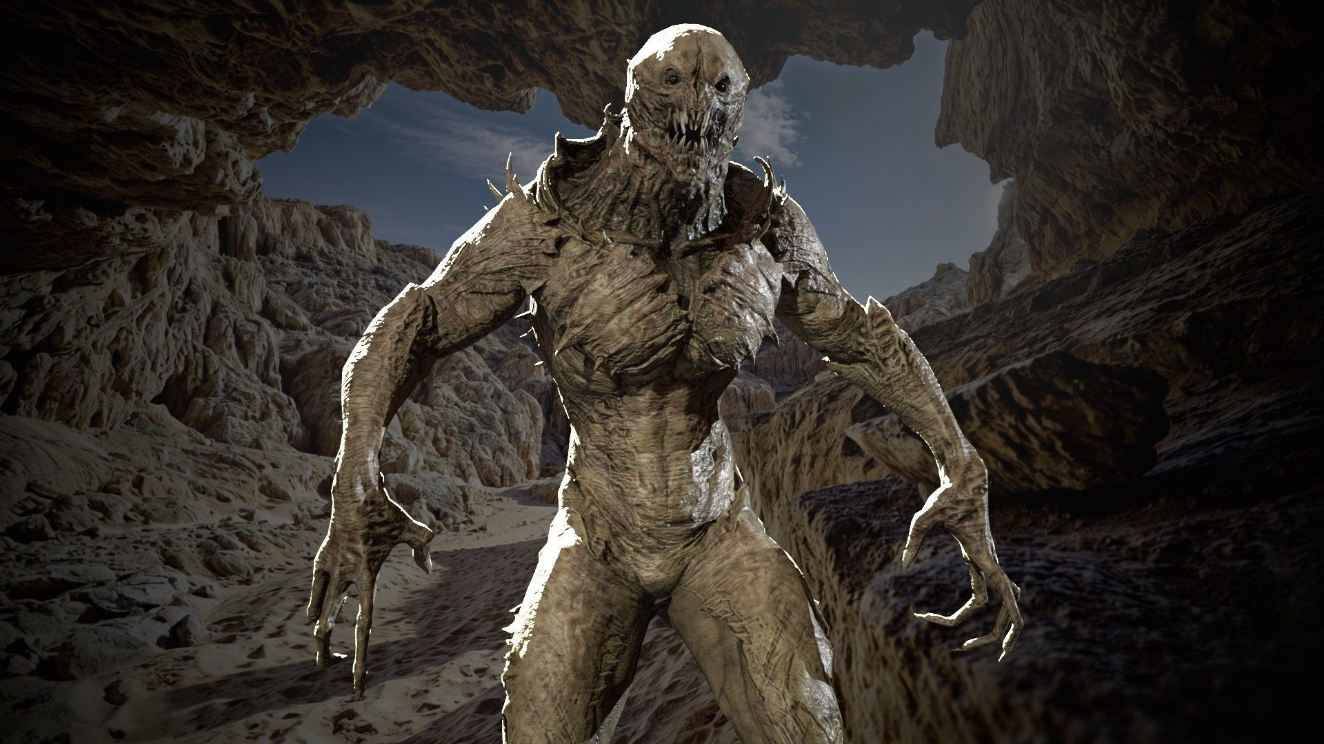 MutantR1 Low-poly 3D model_25