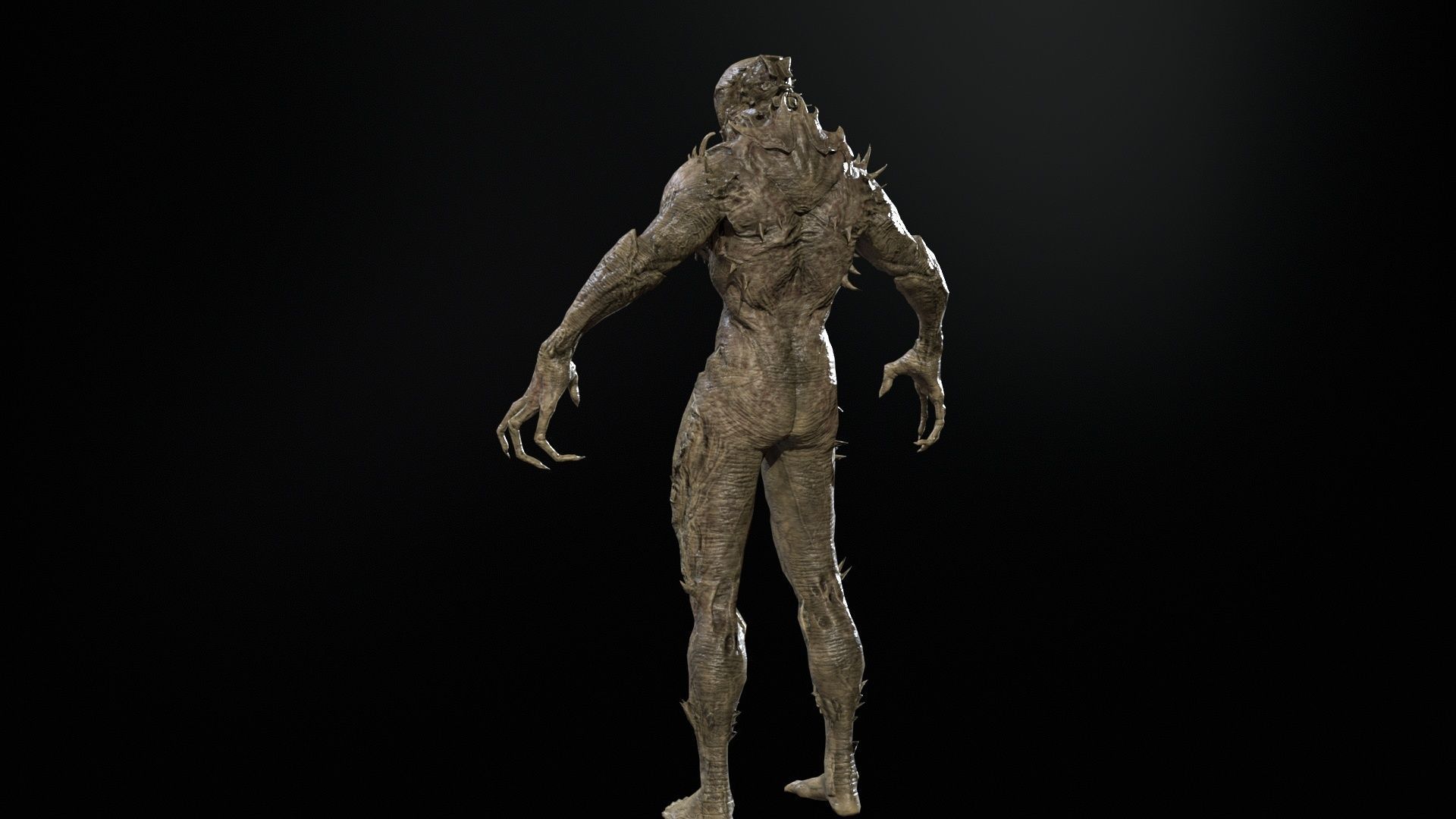 MutantR1 Low-poly 3D model_9