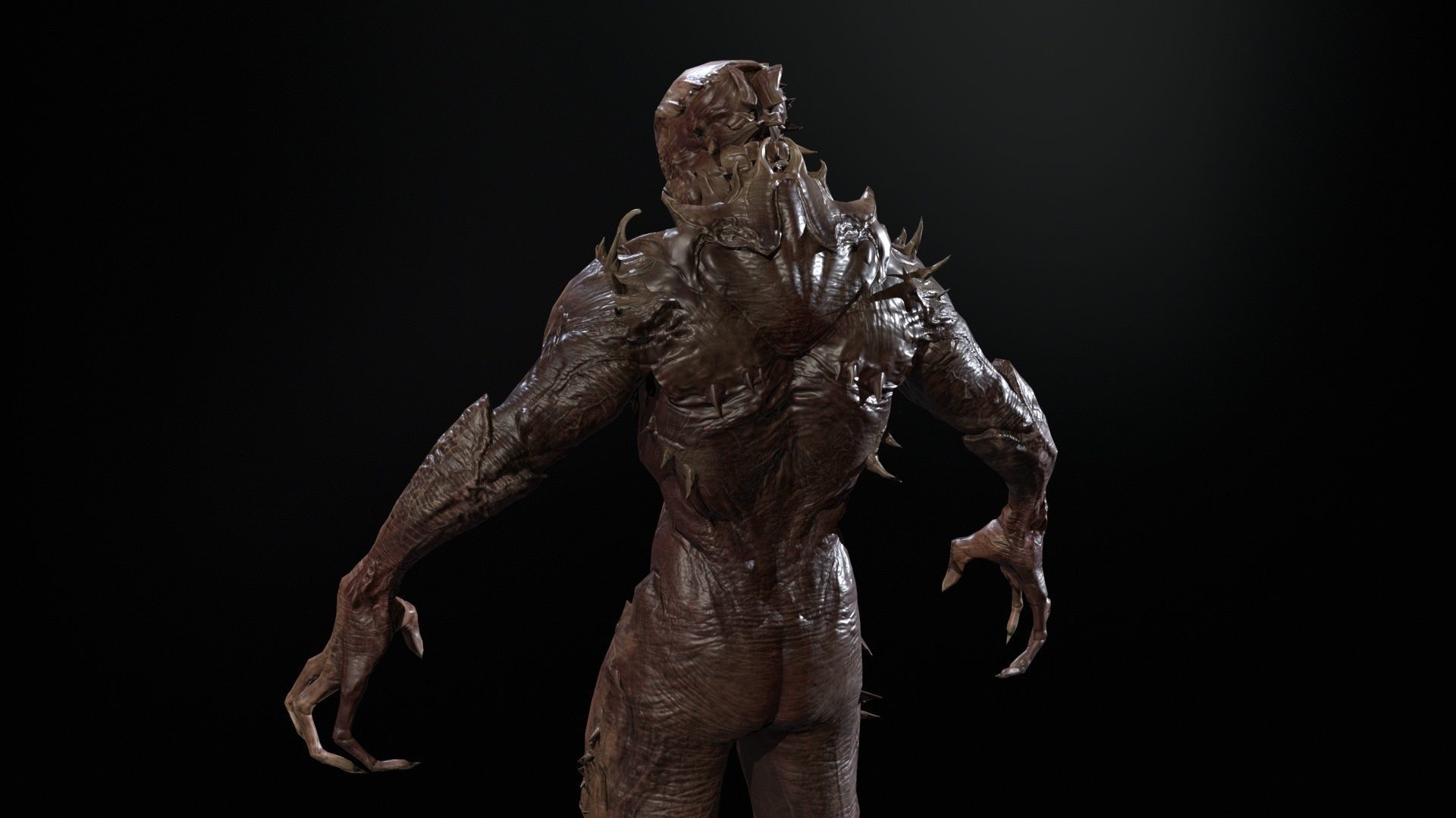 MutantR1 Low-poly 3D model_3