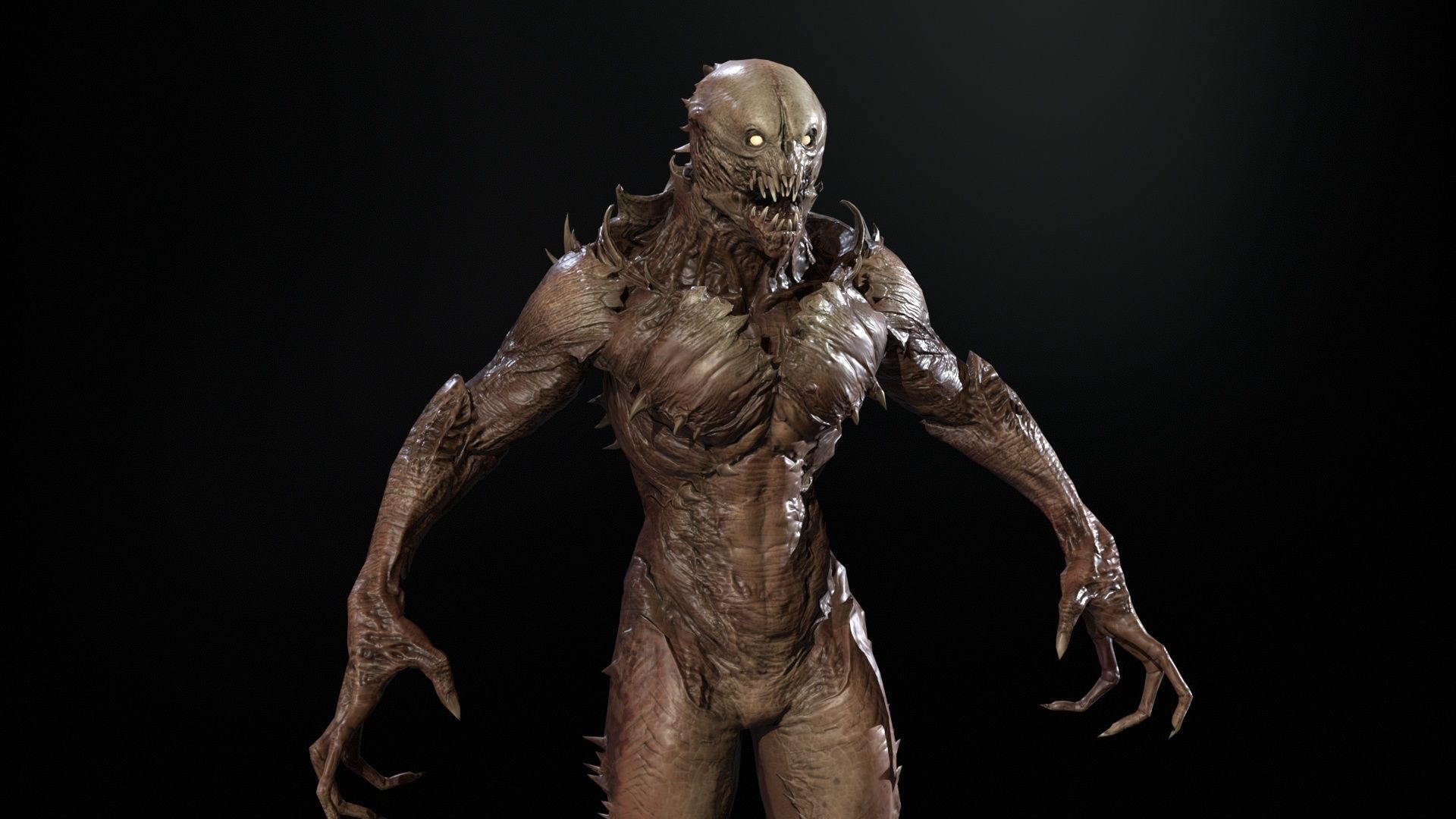 MutantR1 Low-poly 3D model_2
